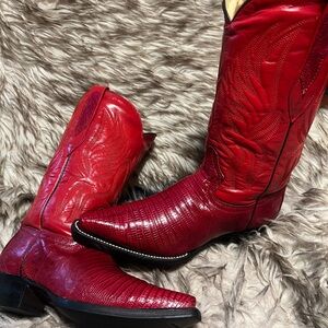 Corral Red Heeled Boots